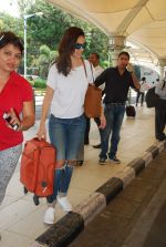Bruna Abdullah at airport in Mumbai on 27th April 2015